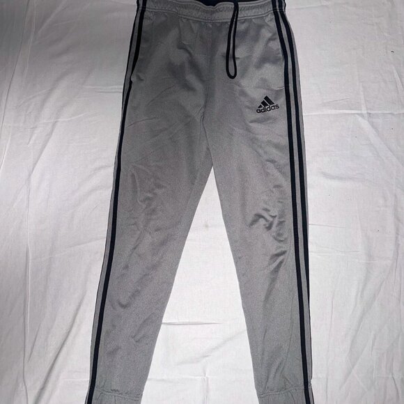 Adidas Track Pants Men’s Small | Regular Fit Tapered Leg Full Length Elastic - Picture 2 of 7